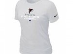 Women BAtlanta Falcons white T-Shirt