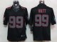 nike nfl houston texans #99 watt black jerseys [nike limited]