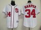 Baseball Jerseys washington nationals #34 harper white(cool base