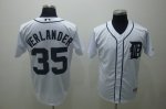 Baseball Jerseys detroit tigers #35 verlander white