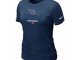Women Tennessee Titans D.Blue T-Shirt