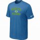 Green Bay Packers T-Shirts light blue
