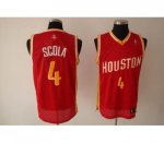 Basketball Jerseys houston rockets #4 scola red(special edition)