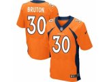 nike nfl denver broncos #30 david bruton orange elite jerseys