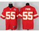 nike nfl kansas city chiefs #55 ford elite red jerseys