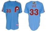 Baseball Jerseys philadelphia phillies #33 cliff lee m&n blue