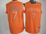 nba new york knicks #7 anthony orange jerseys [fullorange]