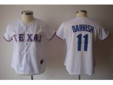 women mlb texas rangers #11 darvish white cheap jerseys