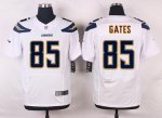 nike san diego chargers #85 gates white elite jerseys
