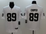 Men's NFL Oakland Raiders #89 Amari Cooper Nike White Vapor Untouchable Limited Jerseys