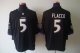 nike nfl baltimore ravens #5 flacco black jerseys [nike limited]