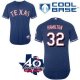 mlb jerseys texas rangers #32 hamilton blue(40th anniversary) ch