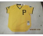 mlb pittsburgh pirates blank yellow jerseys [P]