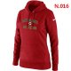 Miami Dolphins Women Nike Heart & Soul Pullover Hoodie Red