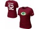 Women Nike Green Bay Packers #52 MATTHEWS Name & Number T-Shirt