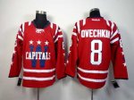nhl washington capitals #8 ovechkin red jerseys [2014 new]