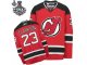 nhl new jersey devils #23 clarkson red and black [2012 stanley c