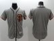 mlb san francisco giants blank majestic grey flexbase authentic collection jerseys