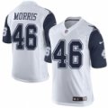 nike nfl dallas cowboys #46 alfred morris white rush limited jerseys