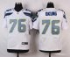 nike nfl seattle seahawks #76 okung elite white jerseys