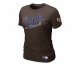 Women Kansas City Royals Brown Nike Short Sleeve Practice T-Shir