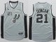 NBA Jersey San Antonio Spurs #21 Tim Duncan Grey Alternate Stitc