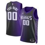 Custom Sacramento Kings Purple Swingman Statement Edition Jersey