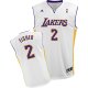Basketball Jerseys los angeles Lakers #2 fisher white[2011 swing