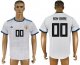 Custom Russia 2018 World Cup Soccer Jersey White Short Sleeves