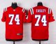 nike new england patriots #74 easley red elite jerseys