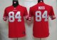 nike youth nfl San Francisco 49ers #84 moss red jerseys