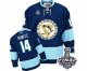 Men's Reebok Pittsburgh Penguins #14 Chris Kunitz Authentic Navy Blue Third Vintage 2017 Stanley Cup Final NHL Jersey