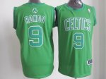 nba boston celtics #9 rondo green jerseys [fullgreen]
