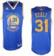 nba golden state warriors #31 festus ezeli blue 2016 the finals hot printed jerseys