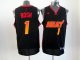 nba miami heat #1 bosh black jerseys [limited edition]