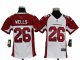 nike youth nfl arizona cardinals #26 wells white jerseys