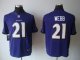 nike nfl baltimore ravens #21 webb purple jerseys [nike limited]