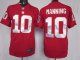nike nfl new york giants #10 manning red jerseys [game]