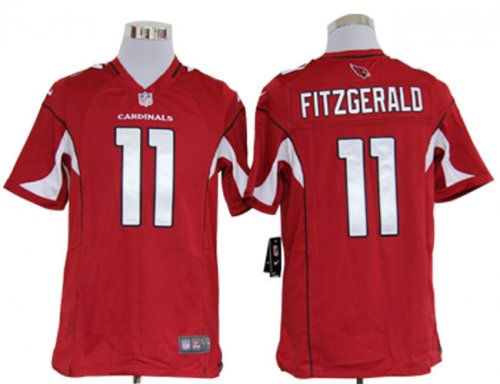 nike nfl arizona cardinals #11 larry fitzgerald red jerseys [gam