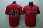 Baseball Jerseys boston red sox #40 lackey red (cool base)