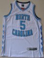 NBA College Jerseys North Carolina #5 Ty Lawson white