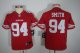 nike youth nfl san francisco 49ers #94 smith red [nike limited]