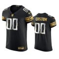 Detroit Lions Custom Black Golden Edition Elite Jersey - Men's