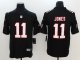 Men NFL Atlanta Falcons #11 Julio Jones Nike Black Vapor Untouchable Limited Jerseys