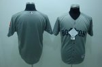 Baseball Jerseys boston red sox blank grey(2009 style)