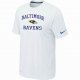 Baltimore Ravens T-Shirts white