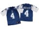 Men's Nike Dallas Cowboys #4 Dak Prescott Navy Blue White Elite Throwback Stitched NFL Jersey
