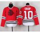 youth nhl jerseys chicago blackhawks #10 sharp red[the skeleton