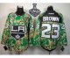nhl los angeles kings #23 brown camo [2014 stanley cup][patch C]