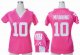 nike women nfl new york giants #10 manning pink jerseys [draft h